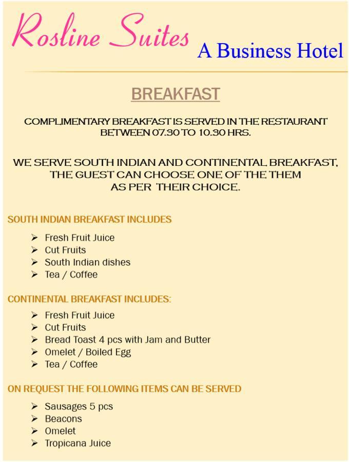 Roseline Suites Bengaluru Zewnętrze zdjęcie